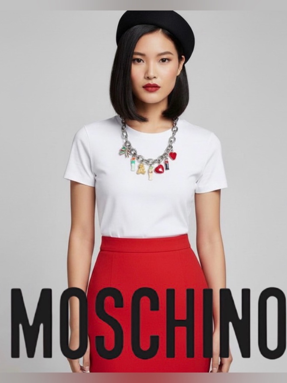 Moschino Vintage Necklace (reworked authentic charm bracelet)